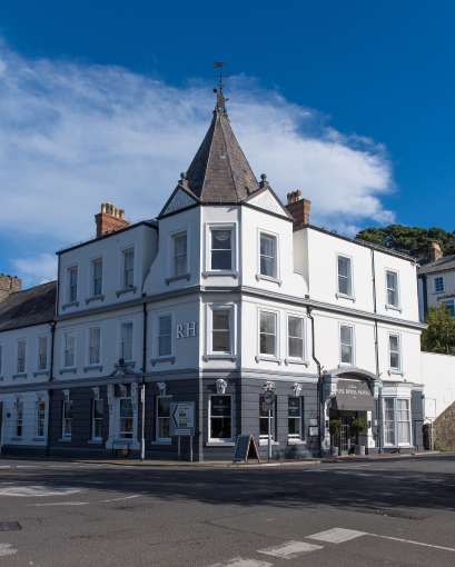 Exterior of the Royal Hotel in Bideford