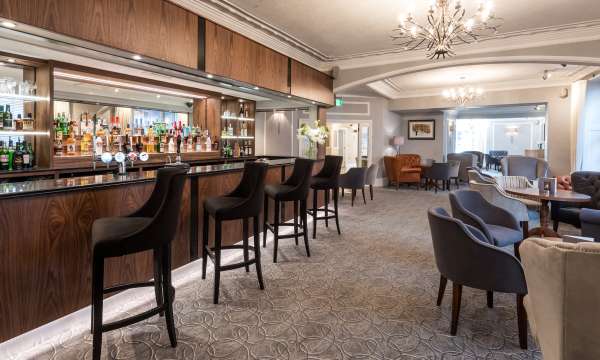 bar area and lounge in RF Hotel Barnstaple