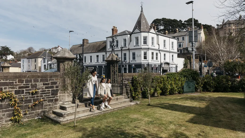 The hotel