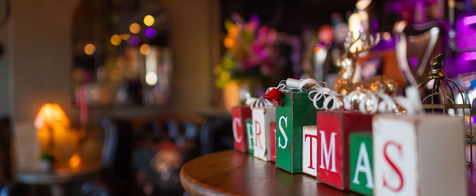 Christmas Blocks in Merchants Bistro 