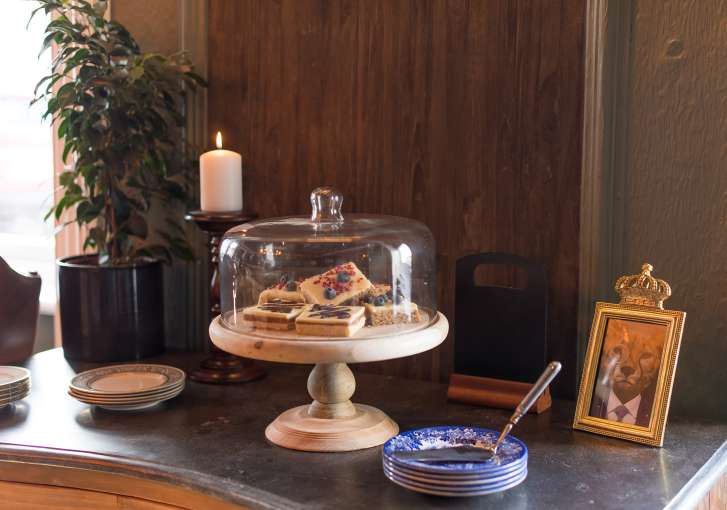 Cakes at Merchants Bistro