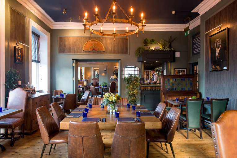 Full View of Merchants Bistro in Bideford
