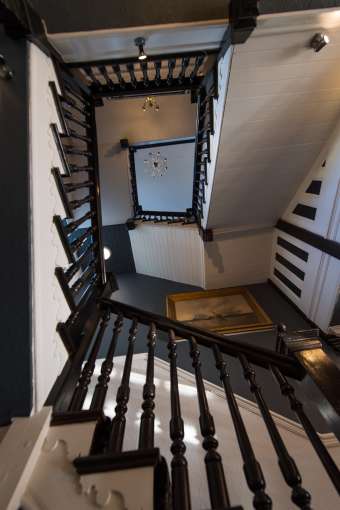 View of staircase in Royal Hotel