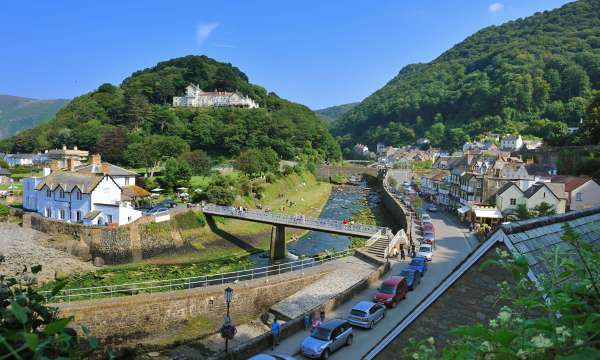 River Lyn through Lynmouth North Devon