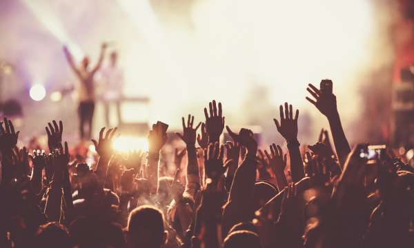 crowd at a festival