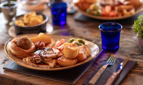 Plated Roast at Merchants Bistro 