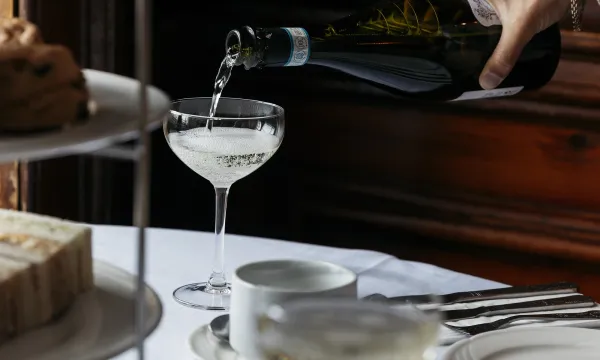 Afternoon Tea with a bottle of Champagne at The Royal Hotel Bideford