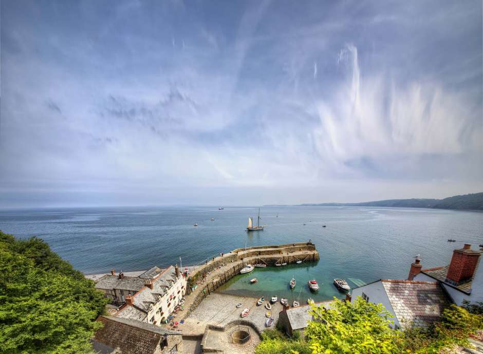 Clovelly Harbour and Seafront North Devon