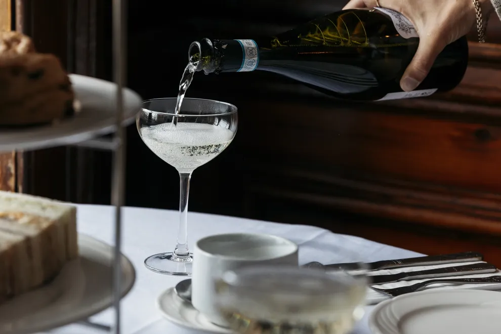 Afternoon Tea with a bottle of Champagne at The Royal Hotel Bideford